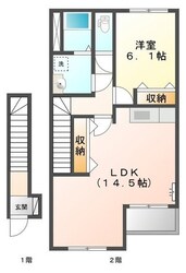 サンパレスの物件間取画像